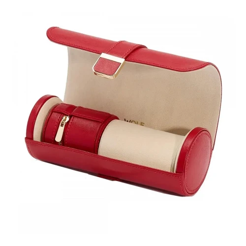 Ролл Wolf Palermo Double Watch Roll with Jewelry Pouch 213972 купить по цене 14061 грн на сайте - THEWATCH