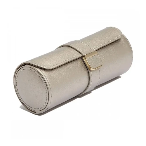 Рол Wolf Palermo Double Watch Roll with Jewelry Pouch 213978 купити за ціною 14061 грн на сайті - THEWATCH