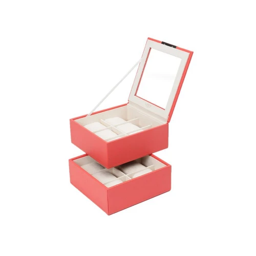 Шкатулка Wolf Stackable Watch Tray Set 2 x 6 pcs 319642 купить по цене 4989 грн на сайте - THEWATCH