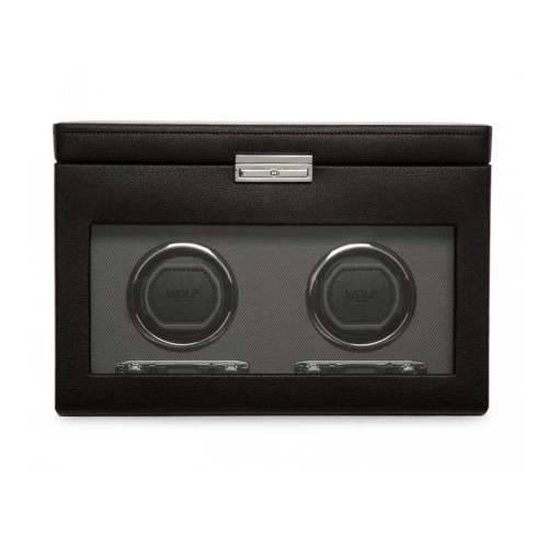 Віндер Wolf Double Watch Winder with Storage 456202 купити за ціною 73332 грн на сайті - THEWATCH