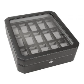 Шкатулка Wolf Windsor 15 Piece Watch Box 4585029 купити за ціною 11340 грн на сайті - THEWATCH