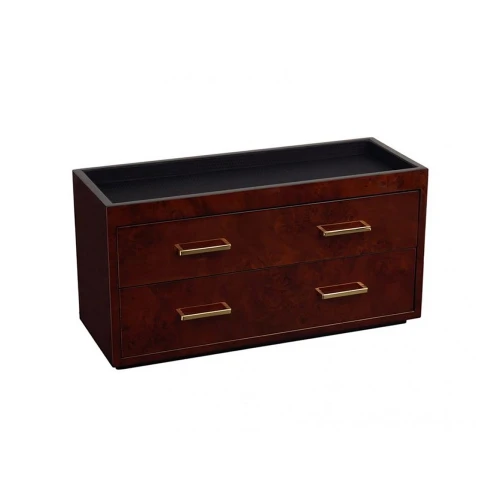 Шкатулка Wolf Meridian 2 Drawer Valet 460310 купити за ціною 12852 грн на сайті - THEWATCH