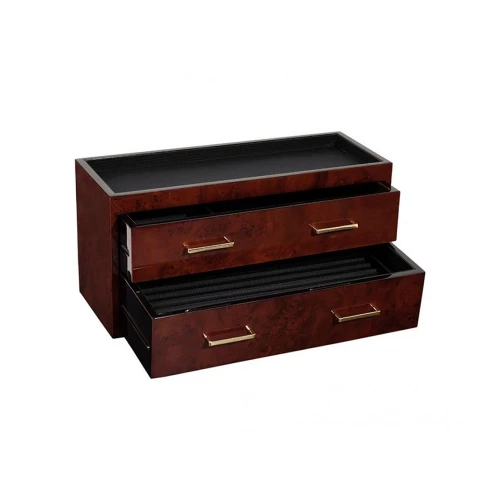 Шкатулка Wolf Meridian 2 Drawer Valet 460310 купити за ціною 12852 грн на сайті - THEWATCH