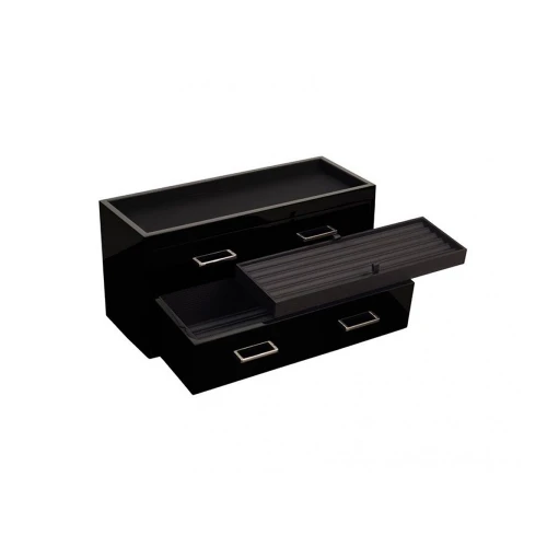 Шкатулка Wolf Meridian 2 Drawer Valet 460370 купить по цене 12852 грн на сайте - THEWATCH