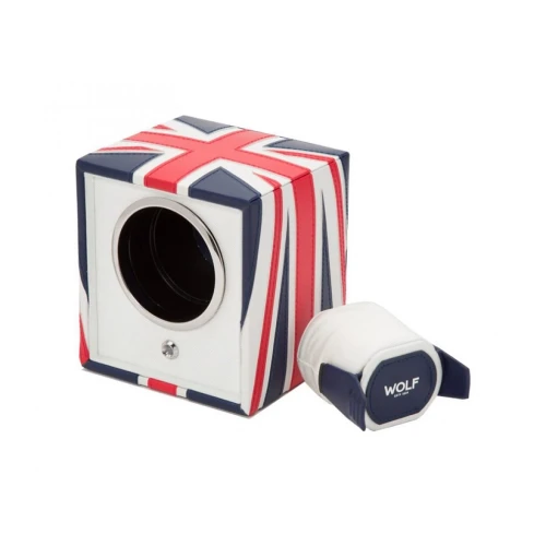 Виндер Wolf Cub Single Watch Winder UK Flag 462404 купить по цене 15573 грн на сайте - THEWATCH