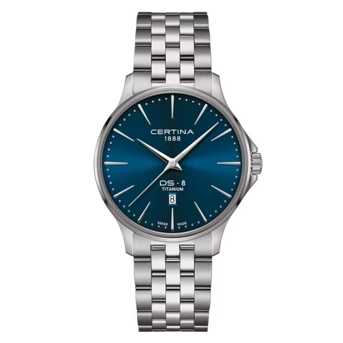Чоловічий годинник CERTINA DS-8 GENT 40MM C045.410.44.041.00 купити за ціною 29800 грн на сайті - THEWATCH