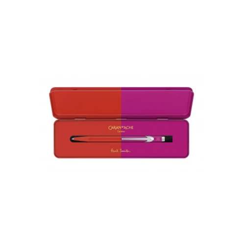 Ручка Caran d'Ache 849 PAUL SMITH Warm Red & Melrose Pink Special Edition купити за ціною 3395 грн на сайті - THEWATCH