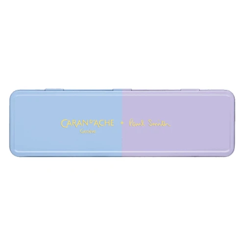 Ручка Caran d'Ache 849 PAUL SMITH Sky Blue & Lavender Purple Special Edition купити за ціною 3395 грн на сайті - THEWATCH