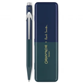Ручка Caran d'Ache 849 PAUL SMITH Racing Green & Navy Blue Special Edition купити за ціною 2930 грн на сайті - THEWATCH