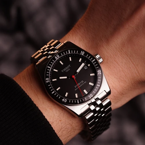 Чоловічий годинник TISSOT PR516 POWERMATIC 80 T149.407.11.051.00 купити за ціною 38510 грн на сайті - THEWATCH