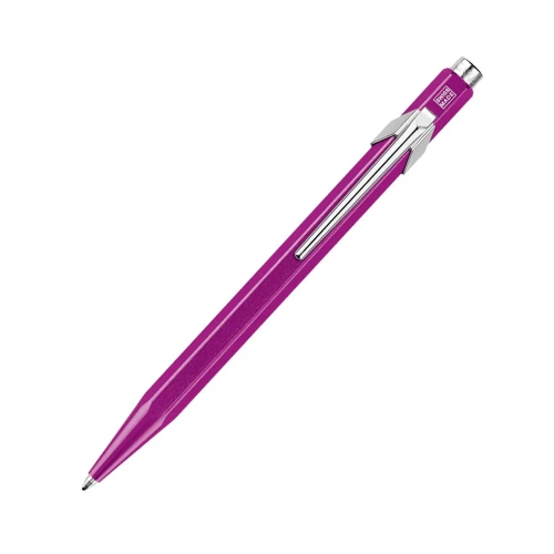 Ручка Caran d'Ache 849 FLUO Metal-X Purple купити за ціною 1495 грн на сайті - THEWATCH