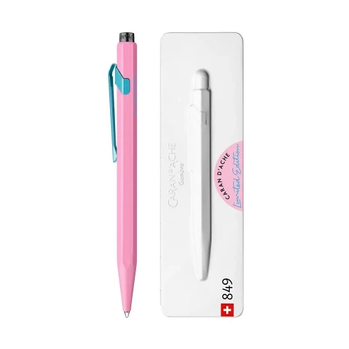 Ручка Caran d'Ache 849 CLAIM YOUR STYLE Hibiscus Pink + box купити за ціною 2995 грн на сайті - THEWATCH