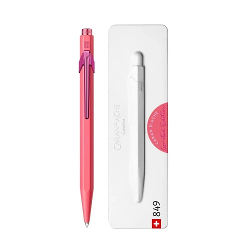 Ручка Caran d'Ache 849 CLAIM YOUR STYLE Pink + box купити за ціною 2995 грн на сайті - THEWATCH