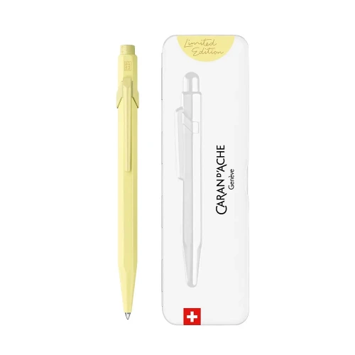 Ручка Caran d'Ache 849 CLAIM YOUR STYLE Icy Lemon + box купить по цене 2995 грн на сайте - THEWATCH