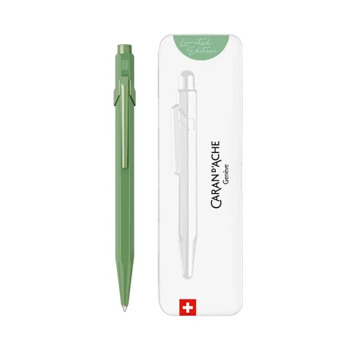 Ручка Caran d'Ache 849 CLAIM YOUR STYLE Green + box купити за ціною 2995 грн на сайті - THEWATCH