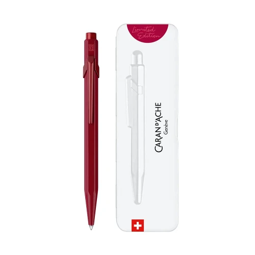 Ручка Caran d'Ache 849 CLAIM YOUR STYLE Red + box купити за ціною 2995 грн на сайті - THEWATCH