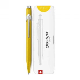 Ручка Caran d'Ache 849 COLORMAT-X Yellow купити за ціною 1895 грн на сайті - THEWATCH