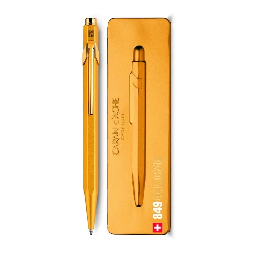 Ручка Caran d'Ache 849 GOLDBAR PREMIUM купити за ціною 2995 грн на сайті - THEWATCH