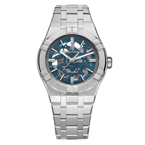 Чоловічий годинник MAURICE LACROIX AIKON AUTOMATIC SKELETON 39MM AI6007-SS002-031-1 купити за ціною 205610 грн на сайті - THEWATCH