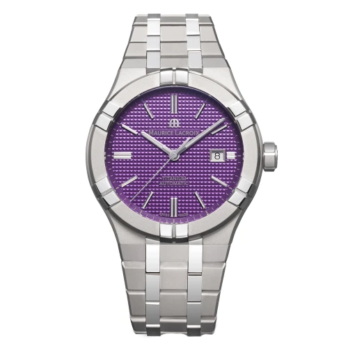 Чоловічий годинник MAURICE LACROIX AIKON AUTOMATIC TITANIUM 42MM AI6008-TT032-430-1 купити за ціною 160910 грн на сайті - THEWATCH