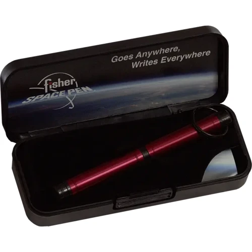 Ручка-брелок Fisher Space Pen Backpacker Red Anodized Aluminium купить по цене 2315 грн на сайте - THEWATCH