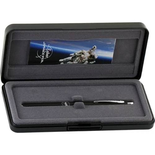 Ручка Fisher Space Pen Shuttle NASA Meatball Logo Matte Black With Chrome Accents купити за ціною 3725 грн на сайті - THEWATCH
