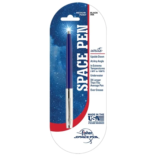 Ручка Fisher Space Pen Cap-O-Matic Blue & Chrome купити за ціною 975 грн на сайті - THEWATCH
