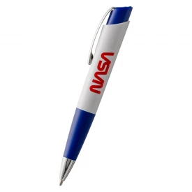 Ручка Fisher Space Pen Eclipse NASA Worm Logo White & Blue купити за ціною 1145 грн на сайті - THEWATCH