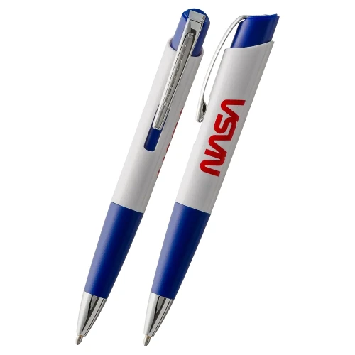 Ручка Fisher Space Pen Eclipse NASA Worm Logo White & Blue купить по цене 1145 грн на сайте - THEWATCH