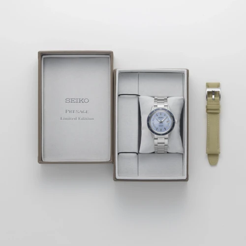 Чоловічий годинник SEIKO PRESAGE STYLE 60S EUROPEAN LIMITED EDITION SRPL19J1 купити за ціною 32300 грн на сайті - THEWATCH