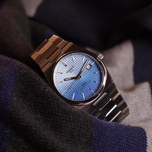 Чоловічий годинник TISSOT PRX POWERMATIC 80 40MM T137.407.11.351.01 купити за ціною 38510 грн на сайті - THEWATCH