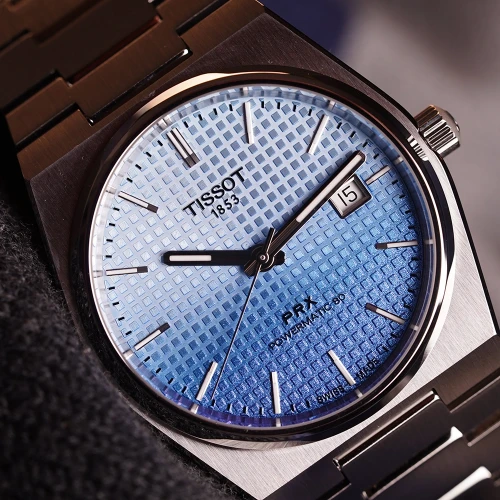 Чоловічий годинник TISSOT PRX POWERMATIC 80 40MM T137.407.11.351.01 купити за ціною 38510 грн на сайті - THEWATCH