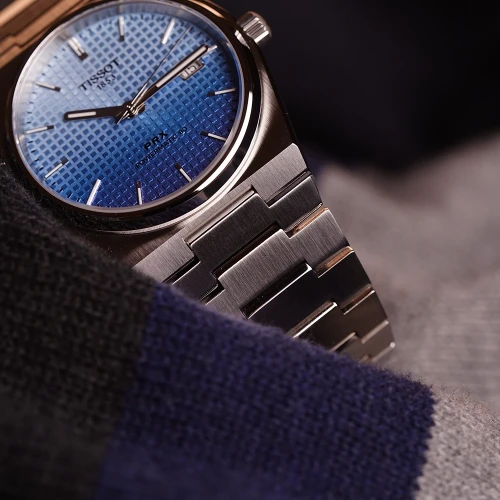 Чоловічий годинник TISSOT PRX POWERMATIC 80 40MM T137.407.11.351.01 купити за ціною 38510 грн на сайті - THEWATCH