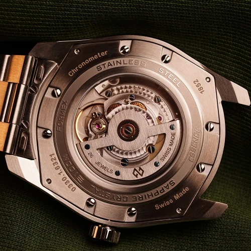 Чоловічий годинник FORMEX ESSENCE AUTOMATIC COSC "GREEN" 43MM 0330.1.6300.100 купити за ціною 85900 грн на сайті - THEWATCH