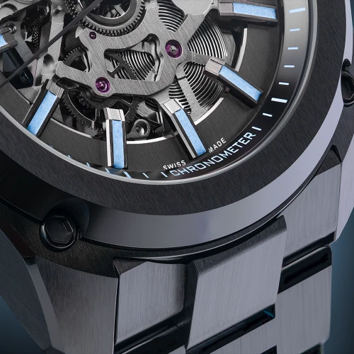 Чоловічий годинник FORMEX ESSENCE CERAMICA SKELETON COSC "STRADALE BLUE" 41ММ 0336.9.6023.410 купити за ціною 228400 грн на сайті - THEWATCH