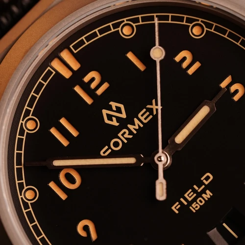 Чоловічий годинник FORMEX FIELD AUTOMATIC "BLACK" 40MM 0660.1.6523.121 купити за ціною 43200 грн на сайті - THEWATCH