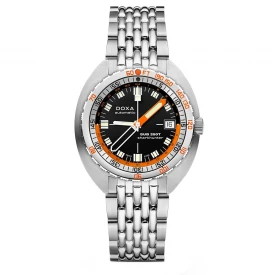 Чоловічий годинник DOXA SUB 250T GMT SHARKHUNTER 855.10.101.10 купити за ціною 129100 грн на сайті - THEWATCH