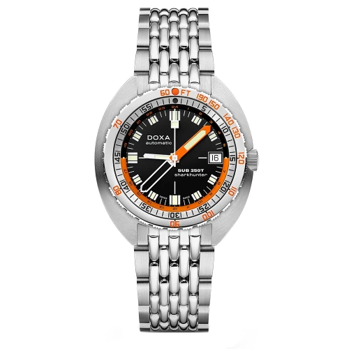 Чоловічий годинник DOXA SUB 250T GMT SHARKHUNTER 855.10.101.10 купити за ціною 129100 грн на сайті - THEWATCH