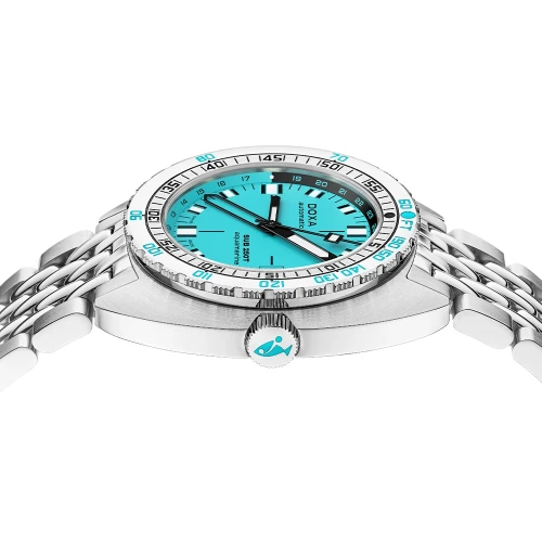 Чоловічий годинник DOXA SUB 250T GMT AQUAMARINE 855.10.241.10 купити за ціною 129100 грн на сайті - THEWATCH