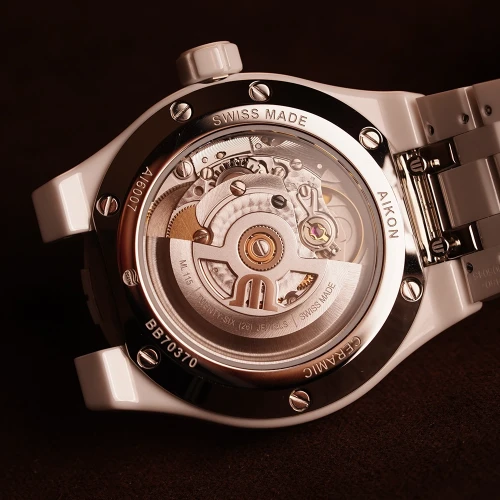 Мужские наручные часы MAURICE LACROIX AIKON AUTOMATIC CERAMIC 39MM AI6007-CRM72-130-7 купить по цене 178200 грн на сайте - THEWATCH