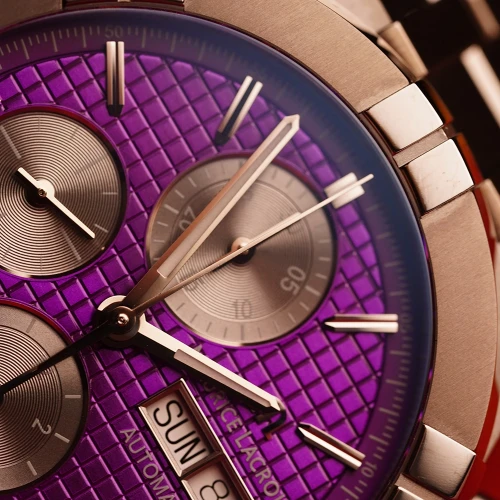 Чоловічий годинник MAURICE LACROIX AIKON AUTOMATIC TITANIUM CHRONOGRAPH AI6038-TT032-430-1 купити за ціною 259250 грн на сайті - THEWATCH