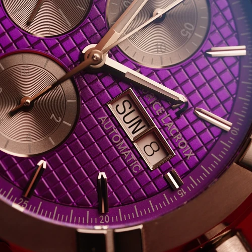 Чоловічий годинник MAURICE LACROIX AIKON AUTOMATIC TITANIUM CHRONOGRAPH AI6038-TT032-430-1 купити за ціною 259250 грн на сайті - THEWATCH