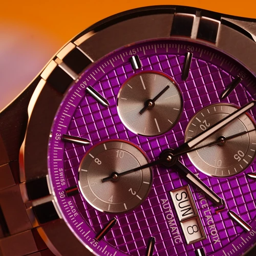 Чоловічий годинник MAURICE LACROIX AIKON AUTOMATIC TITANIUM CHRONOGRAPH AI6038-TT032-430-1 купити за ціною 259250 грн на сайті - THEWATCH