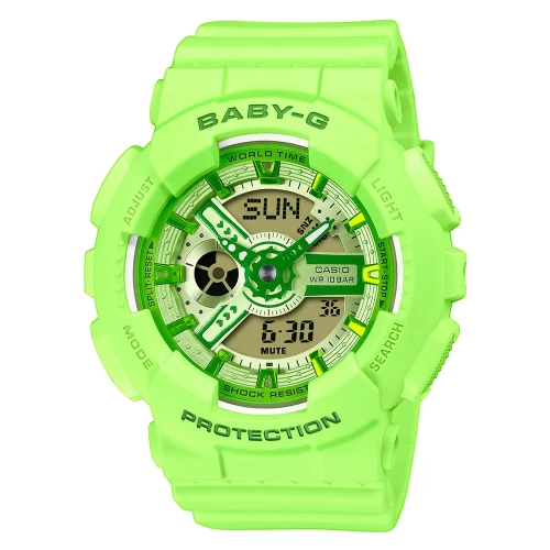 Жіночий годинник CASIO BABY-G BA-110YK-3AER купити за ціною 7970 грн на сайті - THEWATCH