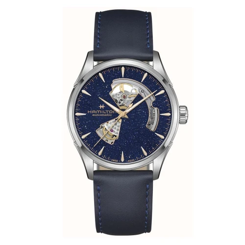 Чоловічий годинник HAMILTON JAZZMASTER OPEN HEART AUTO 42MM H32705640 купити за ціною 59300 грн на сайті - THEWATCH