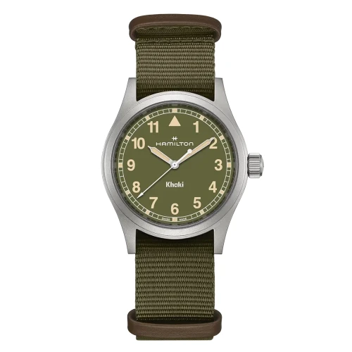 Чоловічий годинник HAMILTON KHAKI FIELD QUARTZ 38MM H69401960 купити за ціною 22350 грн на сайті - THEWATCH