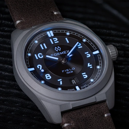 Чоловічий годинник FORMEX FIELD AUTOMATIC "BASALT GREY" 40MM 0660.1.6525.877 купити за ціною 43200 грн на сайті - THEWATCH
