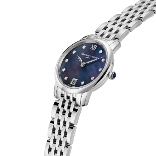 Жіночий годинник FREDERIQUE CONSTANT SLIMLINE LADIES FC-220MPBD1S26B купити за ціною 73830 грн на сайті - THEWATCH