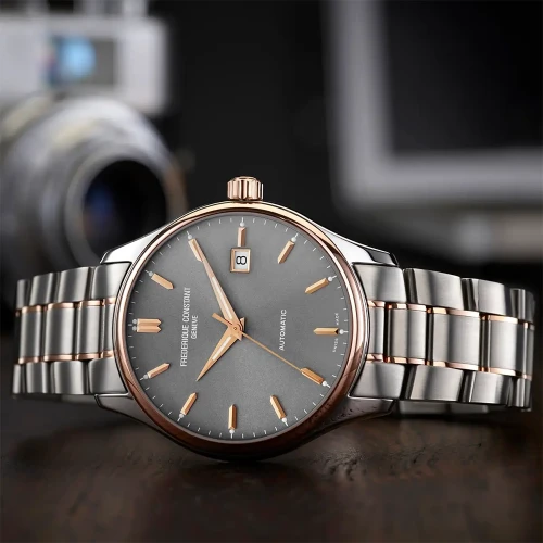 Чоловічий годинник FREDERIQUE CONSTANT CLASSICS AUTOMATIC FC-303LGR5B2 купити за ціною 86530 грн на сайті - THEWATCH