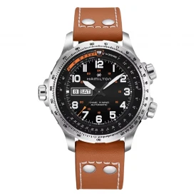 Чоловічий годинник HAMILTON KHAKI AVIATION X-WIND DAY DATE AUTO H77755533 купити за ціною 64370 грн на сайті - THEWATCH